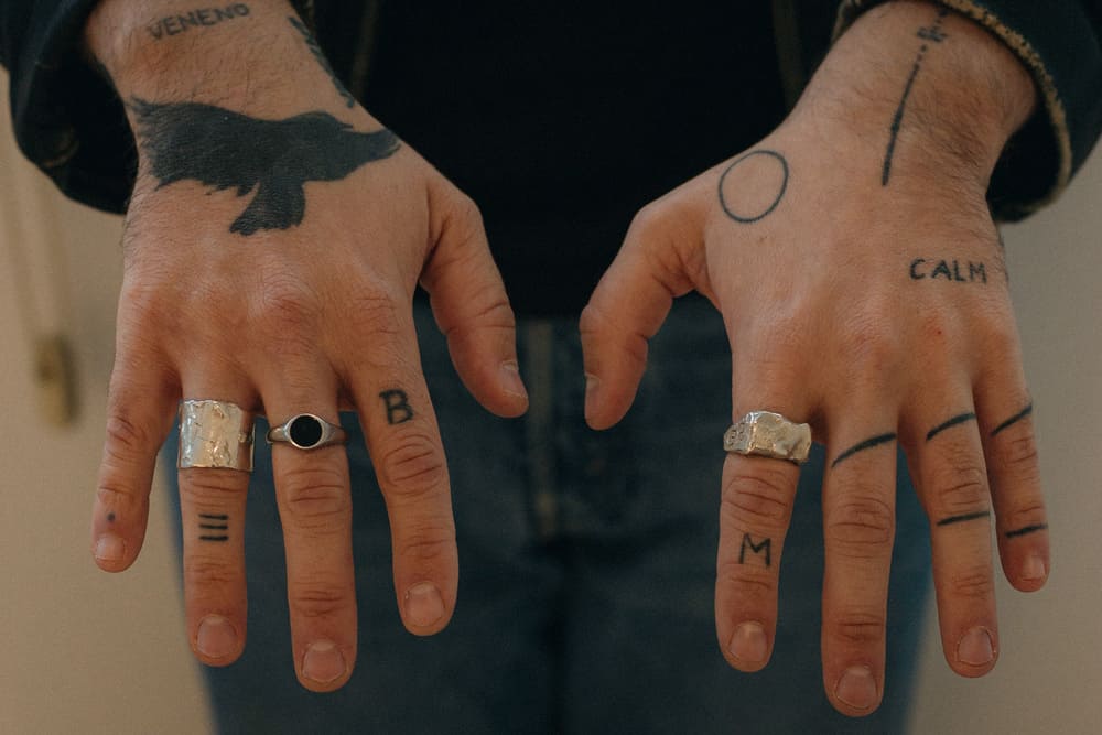 Professional studio portrait by Irene Pietrella, capturing character and expression in a controlled lighting environment